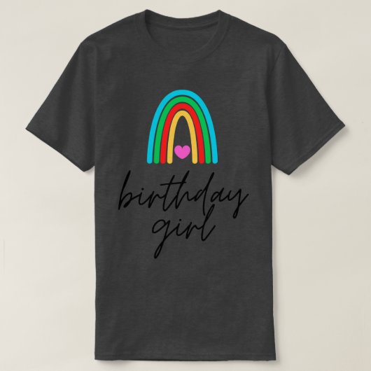 Geburtstagsmädchen 46 T-Shirt (Design vorne)
