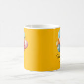Geburtstagsmädchen Farbige Ballons   Kaffeetasse (Mittel)