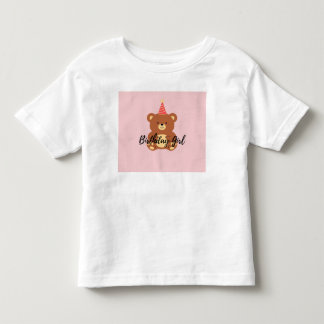 Geburtstagsmädchen kleinkind t-shirt