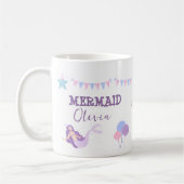 Geburtstagsmädchen lila rosa Tasse (Links)