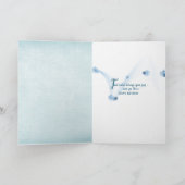 Geburtstagsmädchen mit sommerlich sängerischem Bou Karte (Innenseite)