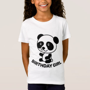 GEBURTSTAGSMÄDCHEN PANDA BÄR T-Shirts