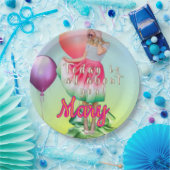 Geburtstagsmädchen  pappteller (Party)