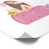 Geburtstagsmädchen Poster (Ecke)