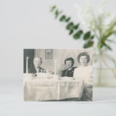 Geburtstagsmädchen Postkarte (Stehend Vorderseite)