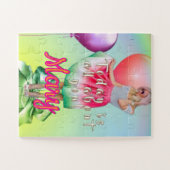 Geburtstagsmädchen  puzzle (Horizontal)