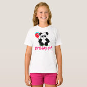 Geburtstagsmädchen T-Shirt (Vorne ganz)