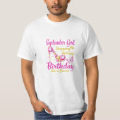 Geburtstagsmädchen T-Shirt (Vorderseite)