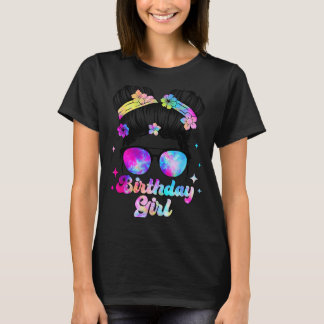 Geburtstagsmädchen Tie Dye Geburtstags-Shirts für T-Shirt