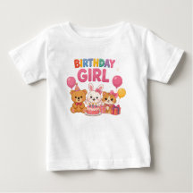 Geburtstagsmädchen-Toddler-Shirt