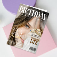 Geburtstagsmagazin Cover Foto