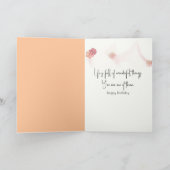 Geburtstagsmäuse mit Cupcake Karte (Innenseite)