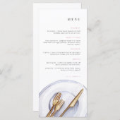 Geburtstagsmenü | Menü Feiern | Menükarte (Vorne/Hinten)