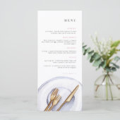 Geburtstagsmenü | Menü Feiern | Menükarte (Stehend Vorderseite)
