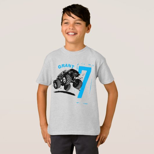 Geburtstagsmonster-Geburtstagsparty T-Shirt (Vorne ganz)