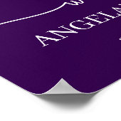 Geburtstagsmontage-Foto Poster (Ecke)