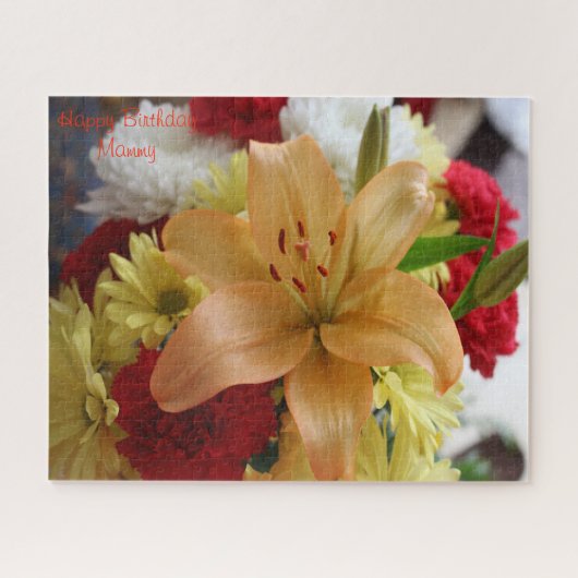 Geburtstagsmumie. Puzzle (Horizontal)