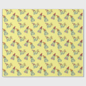 Geburtstagsmuschel Geschenkpapier (Flach)