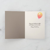 Geburtstagsmushroom Munchkin mit Kaffee Karte (Innenseite)