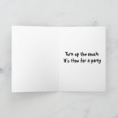 Geburtstagsmusik Karte (Innenseite)