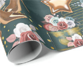 Geburtstagsmuster  geschenkpapier (Rolleneckpunkt)