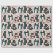 Geburtstagsmuster  geschenkpapier (Flach)