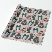 Geburtstagsmuster  geschenkpapier (Ungerollt)