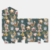 Geburtstagsmuster geschenkschachtel (Ungefaltet)
