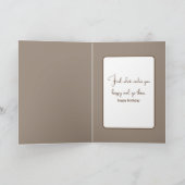 Geburtstagsmutt in einer Schlammkugel Karte (Innenseite)