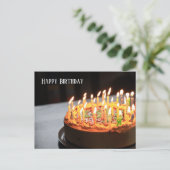 Geburtstagsmutter Postkarte (Stehend Vorderseite)