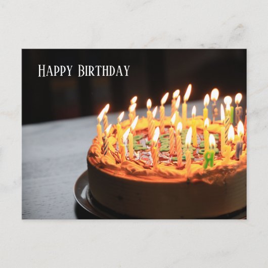 Geburtstagsmutter Postkarte (Vorderseite)