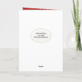 Geburtstagsnachricht auf Handy Karte (Rückseite)