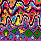 Geburtstagsnachricht rosa extravagantes Drehbuch Tasse