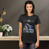 Geburtstagsnahrung Foto Collage T-Shirt