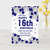 Geburtstagsnephe Karte (Gelbe Blume)