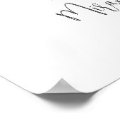 Geburtstagsnummer 63 Custom Foto Collage Poster (Ecke)