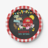 Geburtstagspackung Pappteller (Vorderseite)