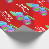 Geburtstagspapier Geschenkpapier (Ecke)