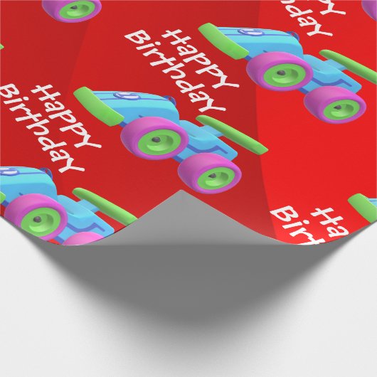 Geburtstagspapier Geschenkpapier (Ecke)