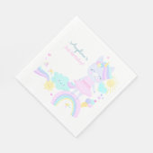 Geburtstagspapier Napkin. Serviette (Ecke)