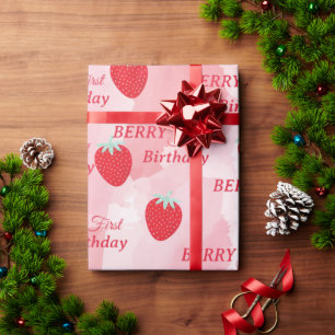 Geburtstagspapier zum Einwickeln Geschenkpapier
