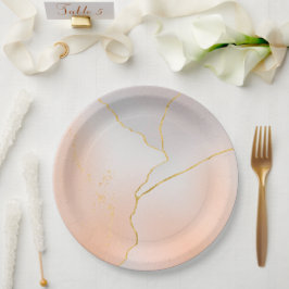 Geburtstagspapierplatte für Wasserfarben Pappteller