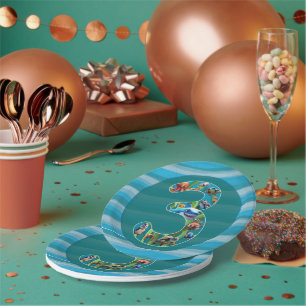Geburtstagspappteller zum 1. Geburtstag Pappteller
