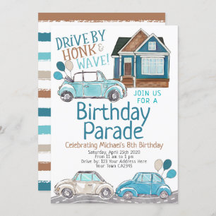 Geburtstagsparade Einladung