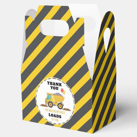 Geburtstagspartei Baugewerbe Geschenkschachtel (Geöffnet)