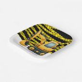 Geburtstagspartei Baugewerbe Pappteller (Gewinkelt)