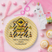 Geburtstagspartei Baugewerbe Pappteller (Party)