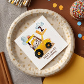 Geburtstagspartei Baugewerbe Serviette