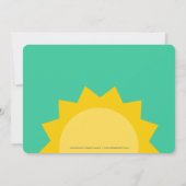 Geburtstagspartei Cerealien Einladung (Rückseite)