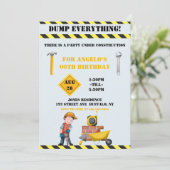 Geburtstagspartei des Bauarbeiters (Stehend Vorderseite)